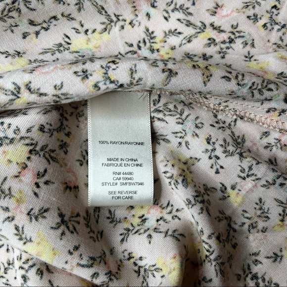 NWT Love, Fire Floral Print Maxi Skirt Size L - Picture 6 of 10